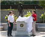 Unveiling the Marine Corps Statue