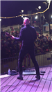 Shots of band and audience at the Vertical Horizon concert