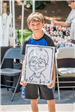 Child Displaying Caricature