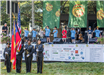 Color Guard Presenting Colors