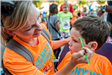 Child Getting Face Painted