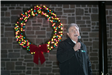 Mayor Mason Speaking at Holiday Glow on the Town Green