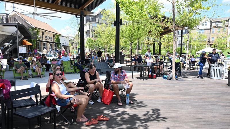 The Town Green area at Town Center